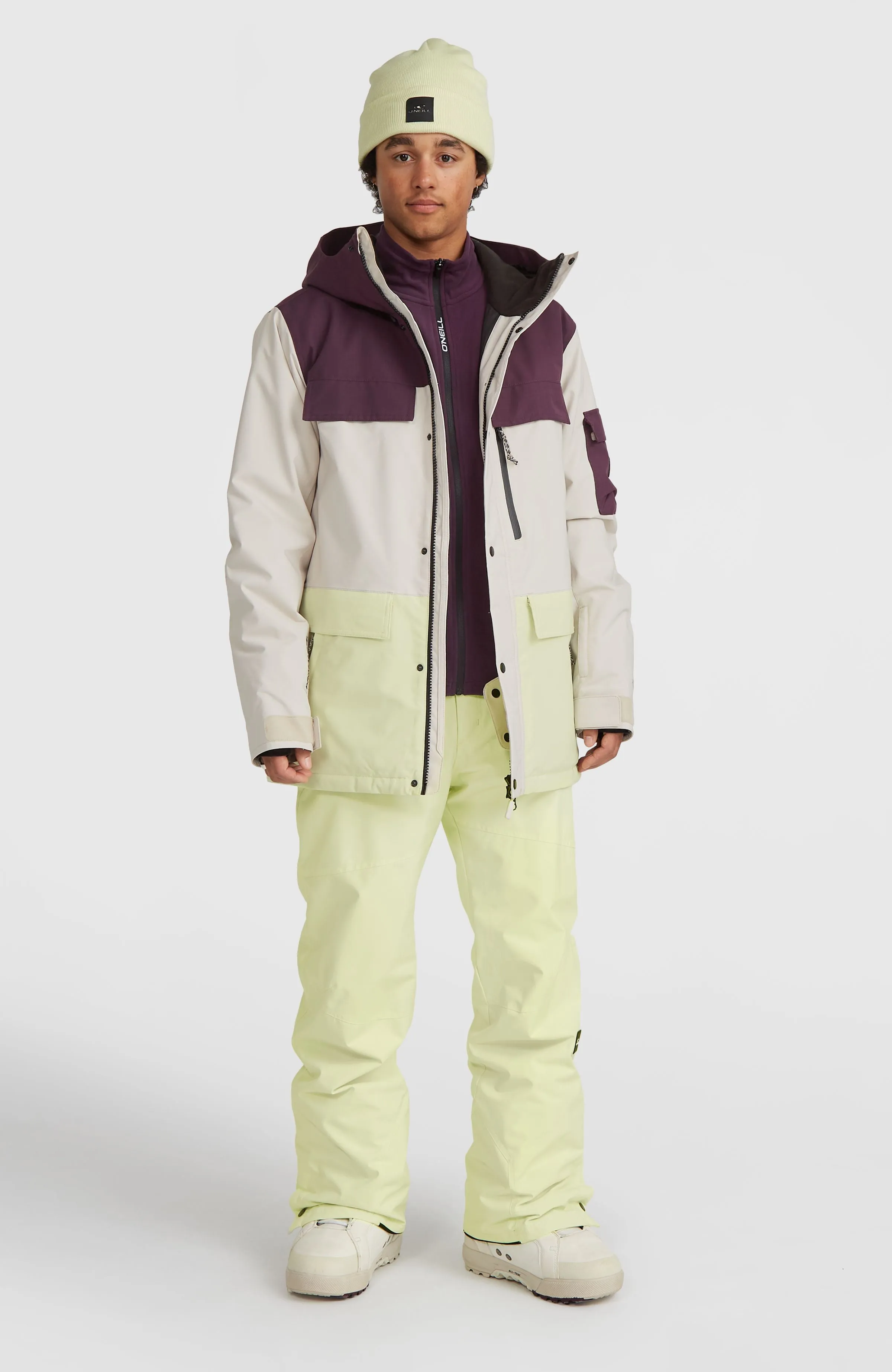 Utility Pro Hybrid Snow Jacket | Atmosphere Colour Block