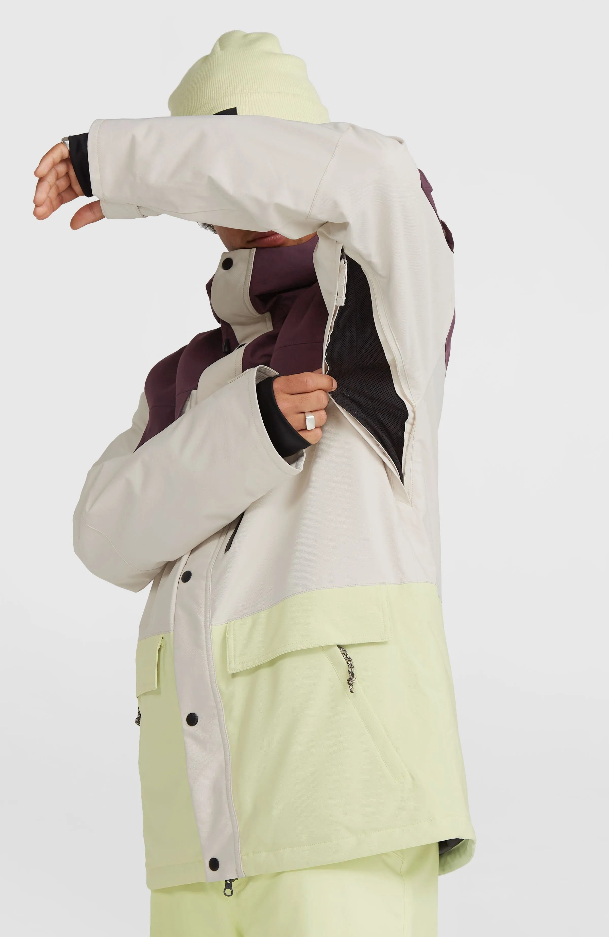 Utility Pro Hybrid Snow Jacket | Atmosphere Colour Block