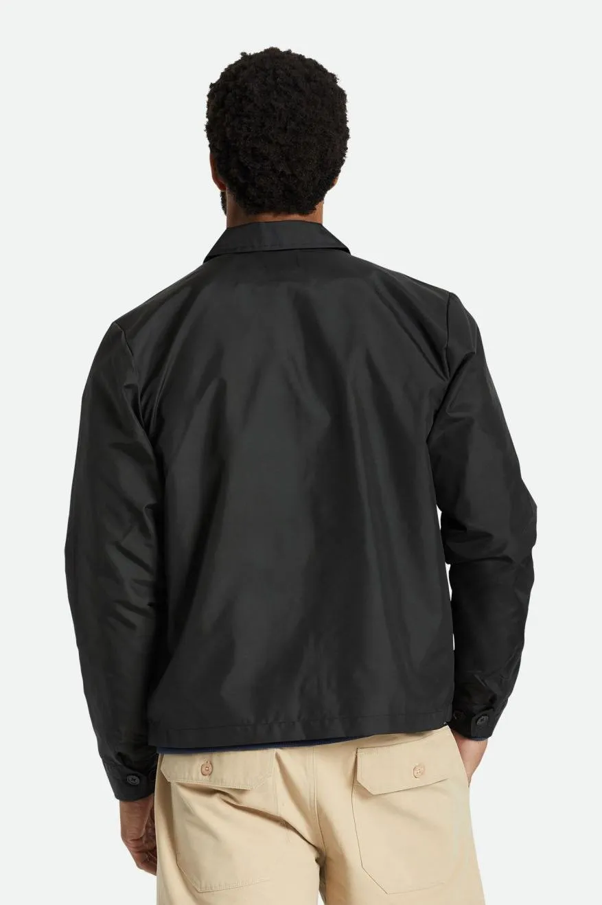 Utopia Vintage Nylon Jacket - Washed Black