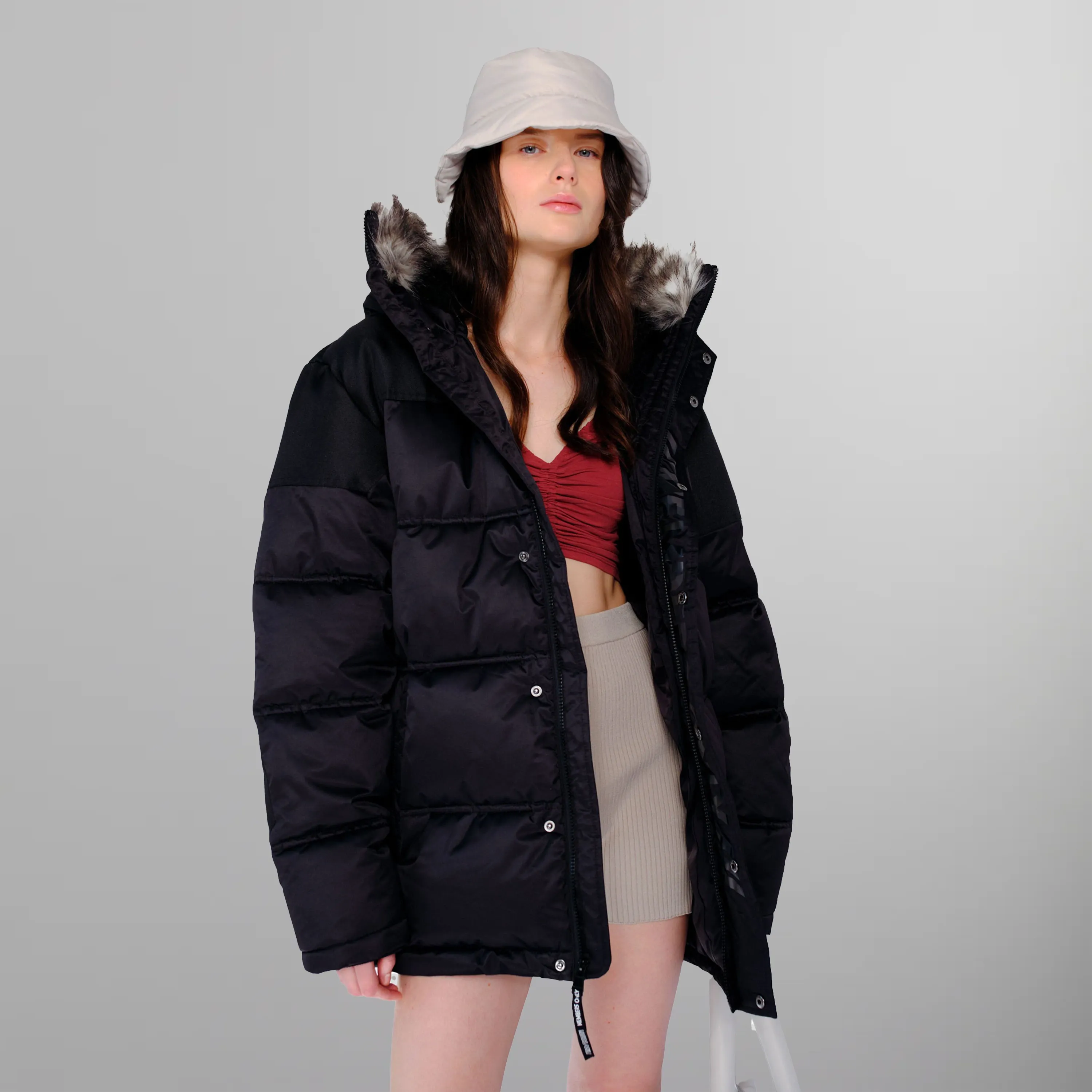 Women's Heavy Snorkel Oversized Jacket - FINAL SALE