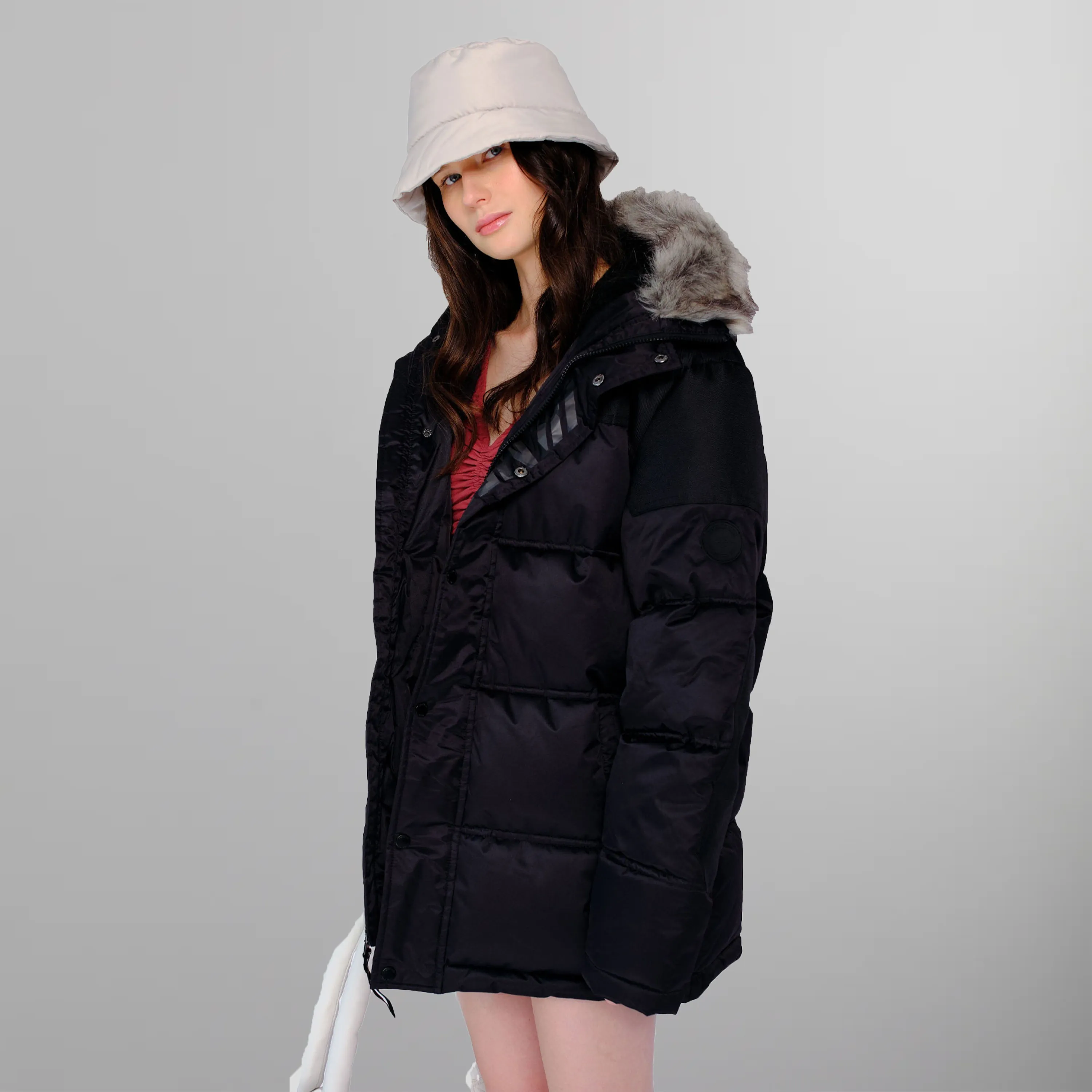 Women's Heavy Snorkel Oversized Jacket - FINAL SALE